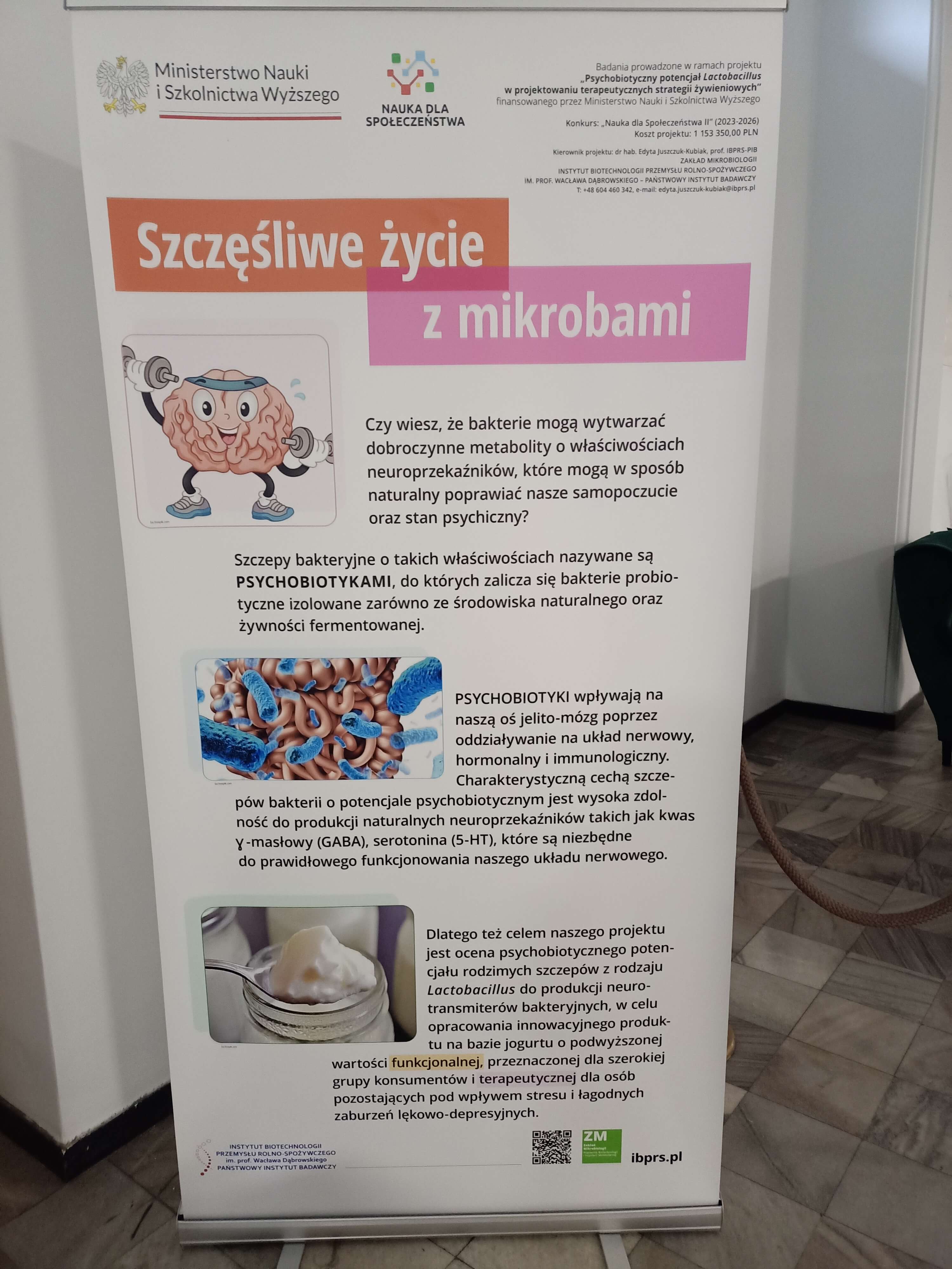 Piknik Naukowy 2024 – Psychobiotyki dla Zdrowia Psychicznego